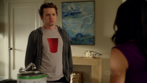 red beer cup t-shirt cougar town