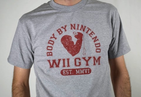 wii gym t-shirt