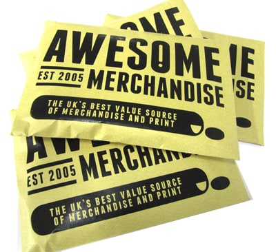 awesome merchandise sample pack