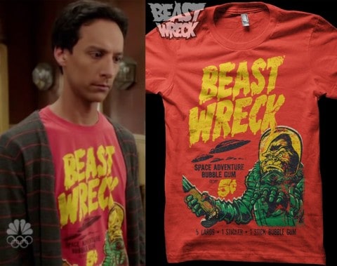 Post image for BeastWreck Attacks T-shirt Seen on Community!