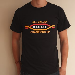 all valley karate championship t shirt