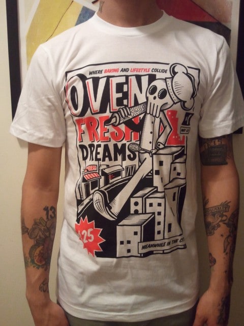 oven fresh dreams t-shirt