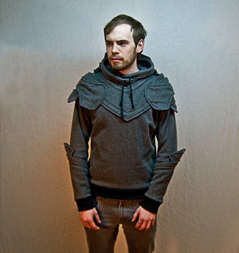 Post image for Grey Knight Armoured Hoodie