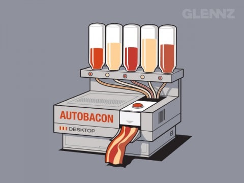 Post image for “Autobacon” t-shirt for bacon lovers (aka everyone) from Glennz