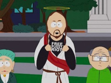 Post image for Jesus wants Pussy Riot to be freed, on South Park at least