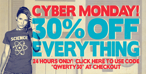 Post image for 30% off at BustedTees for Cyber Monday
