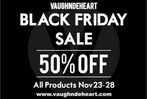 Post image for 50% off at Vaughn de Heart for Black Friday