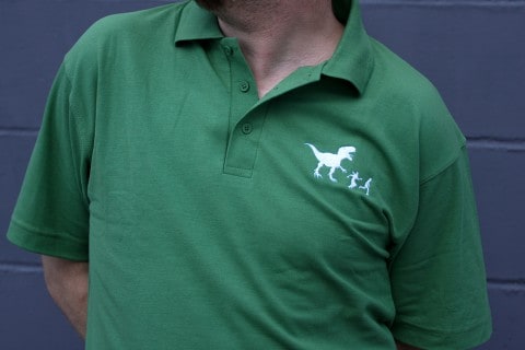 Post image for “Run Humans” and “Zombie Corps” Polo Shirts at 604Republic now