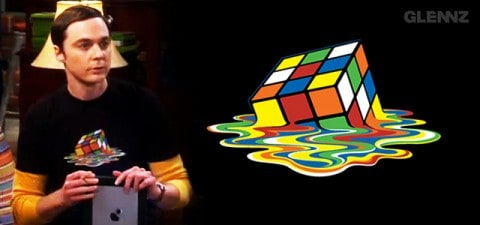 Post image for Sheldon’s Rubik’s Cube t-shirt back in stock at Glennz Tees (and 30% off for thanksgiving)