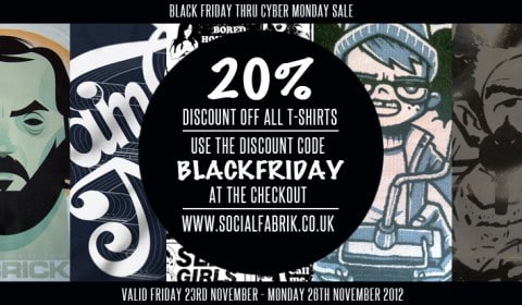 Post image for 20% off this weekend at Social Fabrik