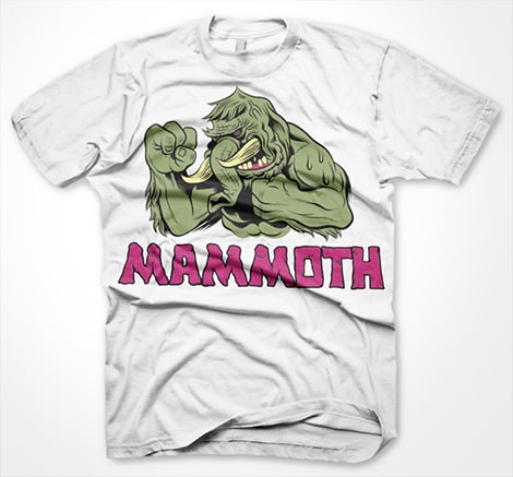 mammoth t-shirt