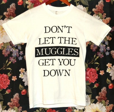 don't let the muggles get you down harry potter t-shirt