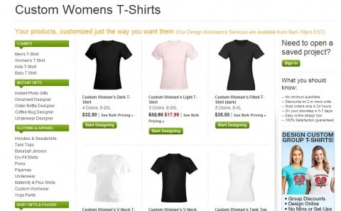 Womens-Customer-Tshirts